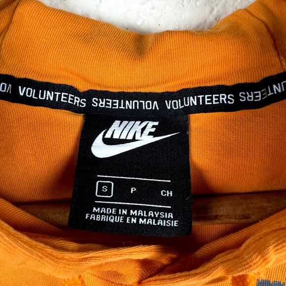 Nike Tennessee Vols Hoodie Size Small Orange Hooded Sweatshirt Rocky Top NCAA - Picture 3 of 7